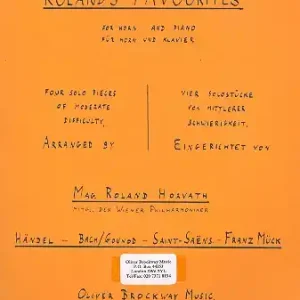 Roland's Favourites für Horn und Klavier Billig