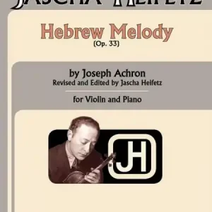 Geprüft Hebrew Melody op.33 for violin and piano