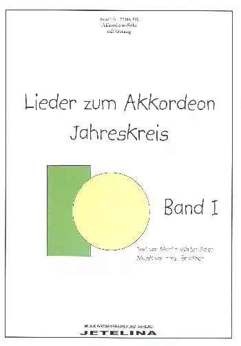 Jetzt Bestellen Im Jahreskreis für Akkordeon (mit Texten und Akkorden)