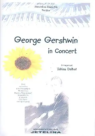 George Gershwin in Concert für 1-5 Akkordeons (Akkordeonorchester) Sofort Bestellen
