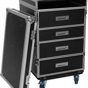 Bestpreis ROADINGER Universal-Schubladen-Case WDS-2 mit Rollen