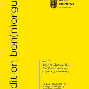 Online Kaufen 3 Kantatensätze für Orgel