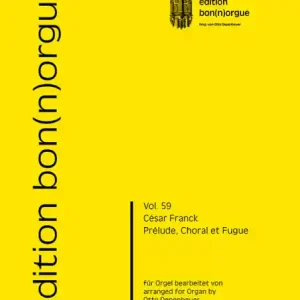 Neue Kollektion Prélude, Choral et Fugue für Orgel