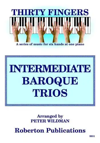 Intermediate Baroque Trios for piano 6 hands Jetzt Bestellen