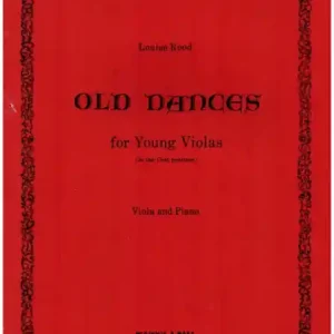 Old Dances for Young Violas in the First Position for viola and piano Angebot