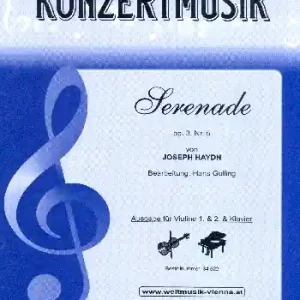 Serenade op.3,5 für 2 Violinen und Klavier Sonderaktion