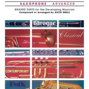 Belwin Master Duets vol.2 - adavanced for 2 saxophones Markenprodukt