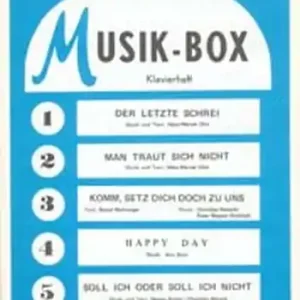 Beliebt Musik Box 367 Klavierheft