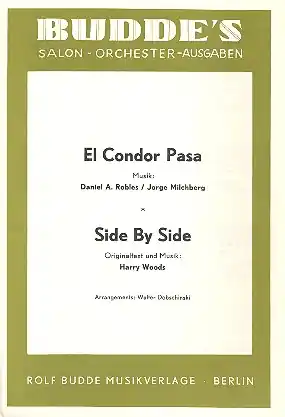 Super-Preis El condor pasa und Side by Side : für Salonorchester