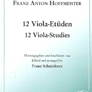 12 Etüden für Viola Preisreduziert