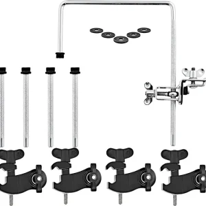 Meinl MPMDS Microphone Clamp Drum Set Bundle Kostenloser Rückversand