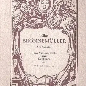 6 Sonatas op.1 vol.1 (nos.1-3) for 2 violins, cello and keyboard Ausverkauf