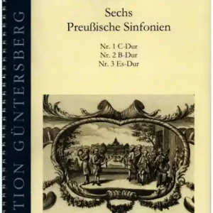 Neu Im Sortiment 6 Preußische Sinfonien (Nr.1-3) für 2 Oboen, 2 Hörner, 2 Violinen, Viola und Bc
