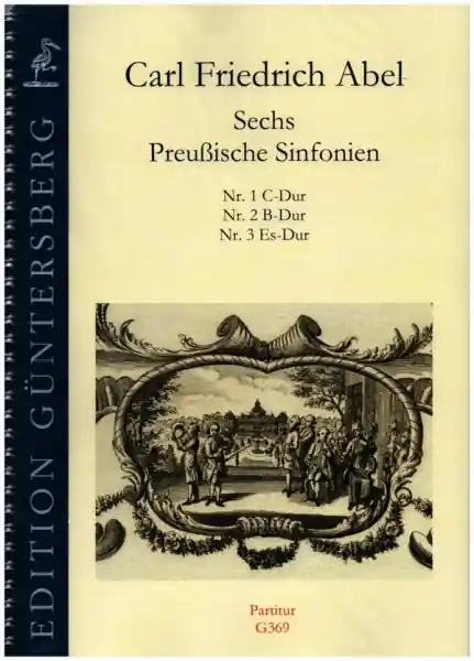 Neu Im Sortiment 6 Preußische Sinfonien (Nr.1-3) für 2 Oboen, 2 Hörner, 2 Violinen, Viola und Bc