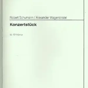 Konzertstück für 12 Hörner Partitur und Stimmen Super-Preis