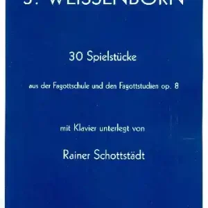 30 Spielstücke für Fagott Solange Der Vorrat Reicht