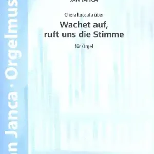 Choraltoccata über Wachet auf ruft uns die Stimme für Orgel Nur Für Kurze Zeit