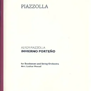 Invierno porteno for bandoneon and string orchestra Neu Im Sortiment