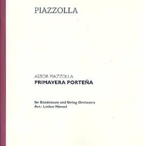 Rabatt Primavera porteno für Bandoneon und Streichorchester