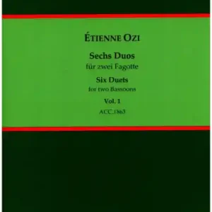 6 Duos Band 1 (Nr.1-3) für 2 Fagotte Beliebt