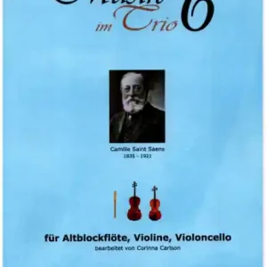 Musik im Trio Band 6 für Altblockflöte, Violine und Violoncello Garantierte Lieferung