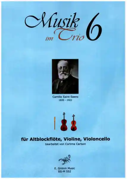 Musik im Trio Band 6 für Altblockflöte, Violine und Violoncello Garantierte Lieferung