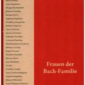 Frauen der Bach-Familie Garantierte Lieferung