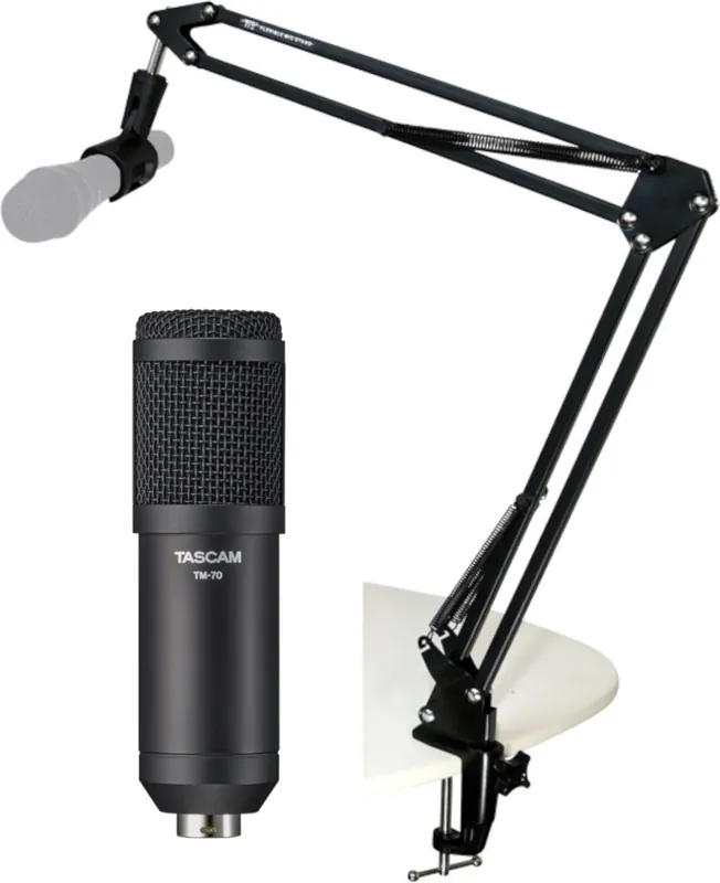 Zertifiziert Tascam TM-70 Podcast Bundle