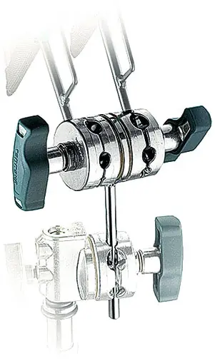 Zertifiziert Manfrotto - D100 - GRIPHEAD 2,5'' 2-FACH SILBER
