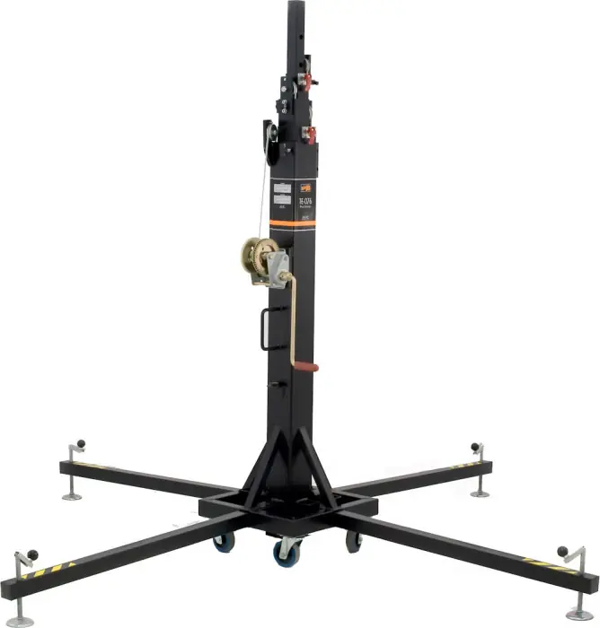 VMB - TE-076B Kurbelstativ Max 220kg, Höhe 650cm Teleskoplift Ausverkauf