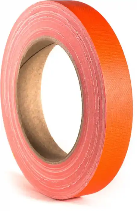 Adam Hall Accessories 58064 NOR Gaffer Klebeband Neonorange 19mm x 25m Finale Aktion