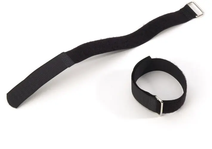 Kostenfreie Lieferung Adam Hall Accessories VR 2530 BLK Klett Kabelbinder 300 x 25 mm schwarz