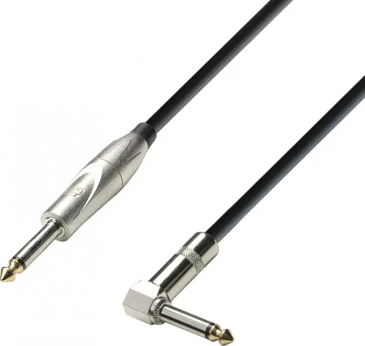 Adam Hall Cables K3 IPR 0600 Instrumentenkabel 6,3 mm Klinke mono auf 6,3 Echt