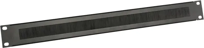 Adam Hall 19" Parts 87221 BRUSH Rackblende 1 HE Stahl mit Bürstenleiste Sofort Bestellen