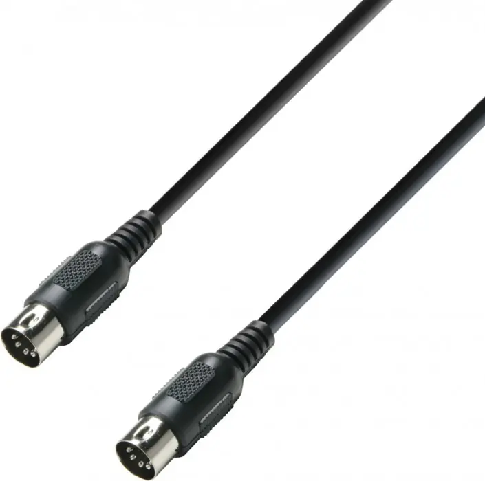 Adam Hall Cables K3 MIDI 0150 BLK MIDI Kabel 1,5 m schwarz Knallerangebot