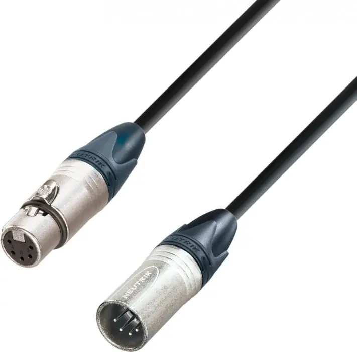 Adam Hall Cables K5 DGH 0150 DMX Kabel Neutrik XLR male auf XLR female 1,5 Preiswert