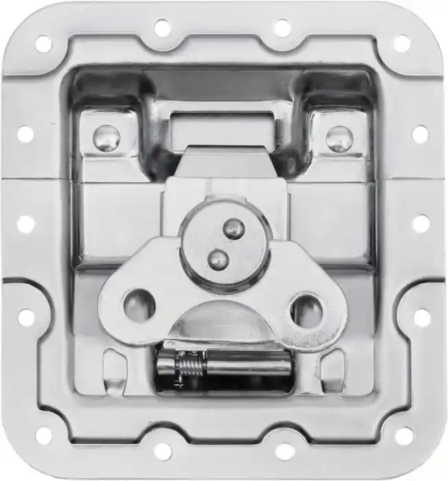 Adam Hall Hardware 172631 Butterfly Verschluss mittel gekröpft 12 mm tief Solange Der Vorrat Reicht