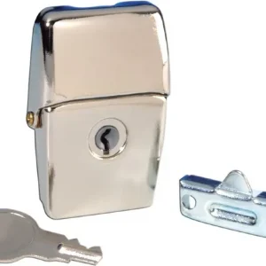 Abverkauf Adam Hall Hardware 19061 Aufbauschloss mittel verzinkt abschließbar