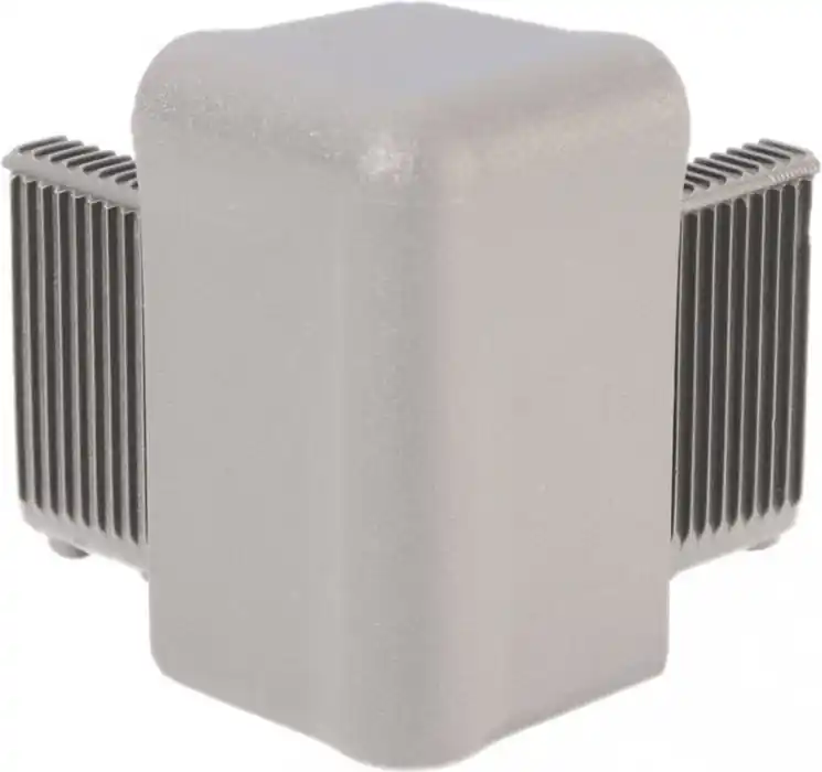 Sichere Zahlung Adam Hall Hardware Q 4504 AG Ecke für Deckelrahmen alugrau