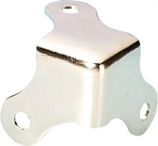 Beliebt Adam Hall Hardware 4007 Ecke dreischenklig klein vernickelt