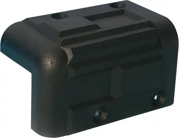 Adam Hall Hardware 4071 Boxenecke Kunststoff stapelbar schwarz Kostenloser Versand