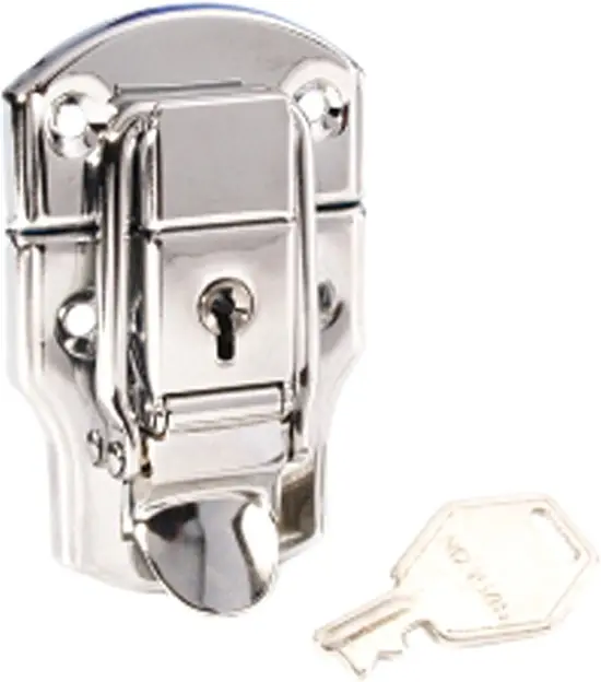 Sale Adam Hall Hardware 1909 Aufbauschloss mittel verchromt abschließbar