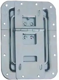 Adam Hall Hardware 270826 Deckelfeststeller groß ungekröpft mit Scharnier Kostenfreie Lieferung