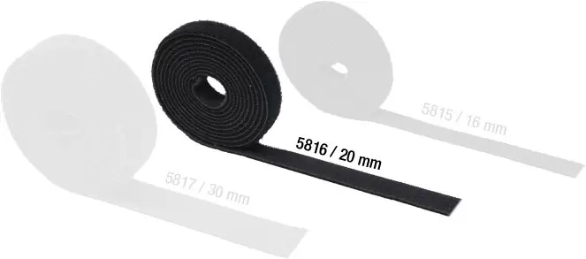 Bestseller Adam Hall Hardware 5816 Back to Back Klettband 20 mm breit