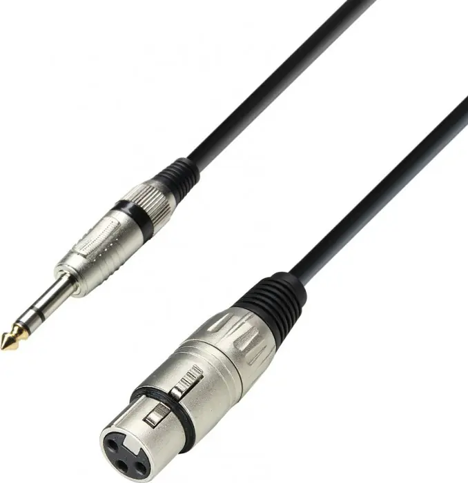 Adam Hall Cables K3 BFV 1000 Mikrofonkabel XLR female auf 6,3 mm Klinke st Bestseller