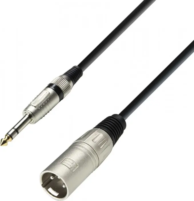 Adam Hall Cables K3 BMV 1000 Mikrofonkabel XLR male auf 6,3 mm Klinke ster Bestpreis