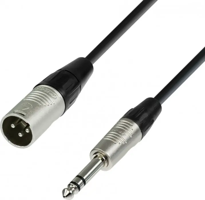 Kostenloser Versand Adam Hall Cables K4 BMV 0600 Mikrofonkabel REAN XLR male auf 6,3 mm Klinke