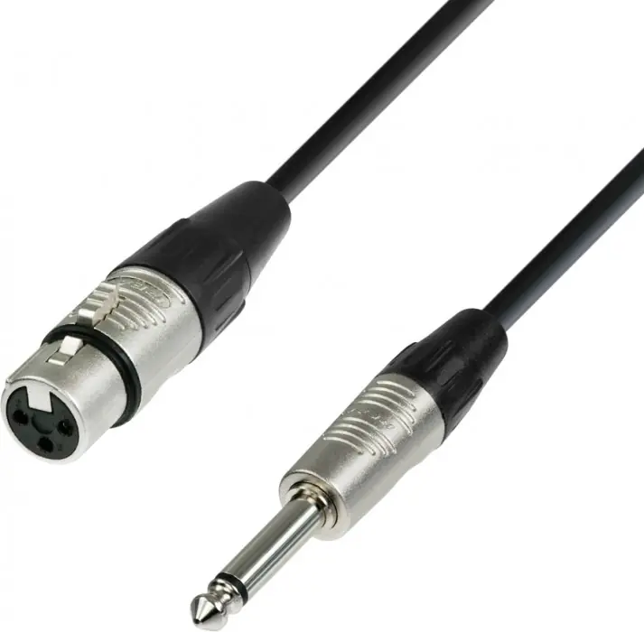 Nur Für Kurze Zeit Adam Hall Cables K4 MFP 0600 Mikrofonkabel REAN XLR female auf 6,3 mm Klin