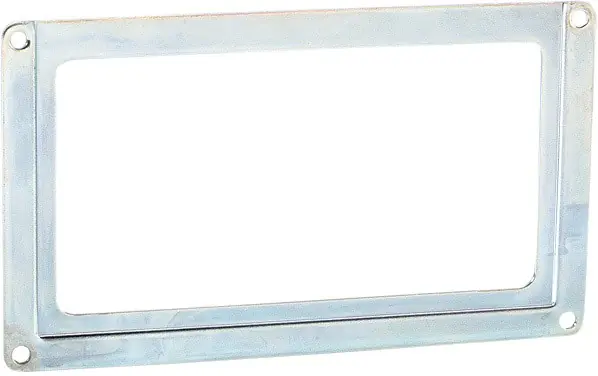 Adam Hall Hardware 2890 Etikettenhalter verzinkt Knallerangebot