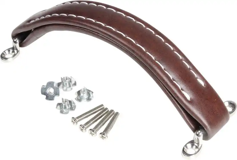 Adam Hall Hardware 3414 BRN Riemengriff Kunstleder braun Garantierte Lieferung